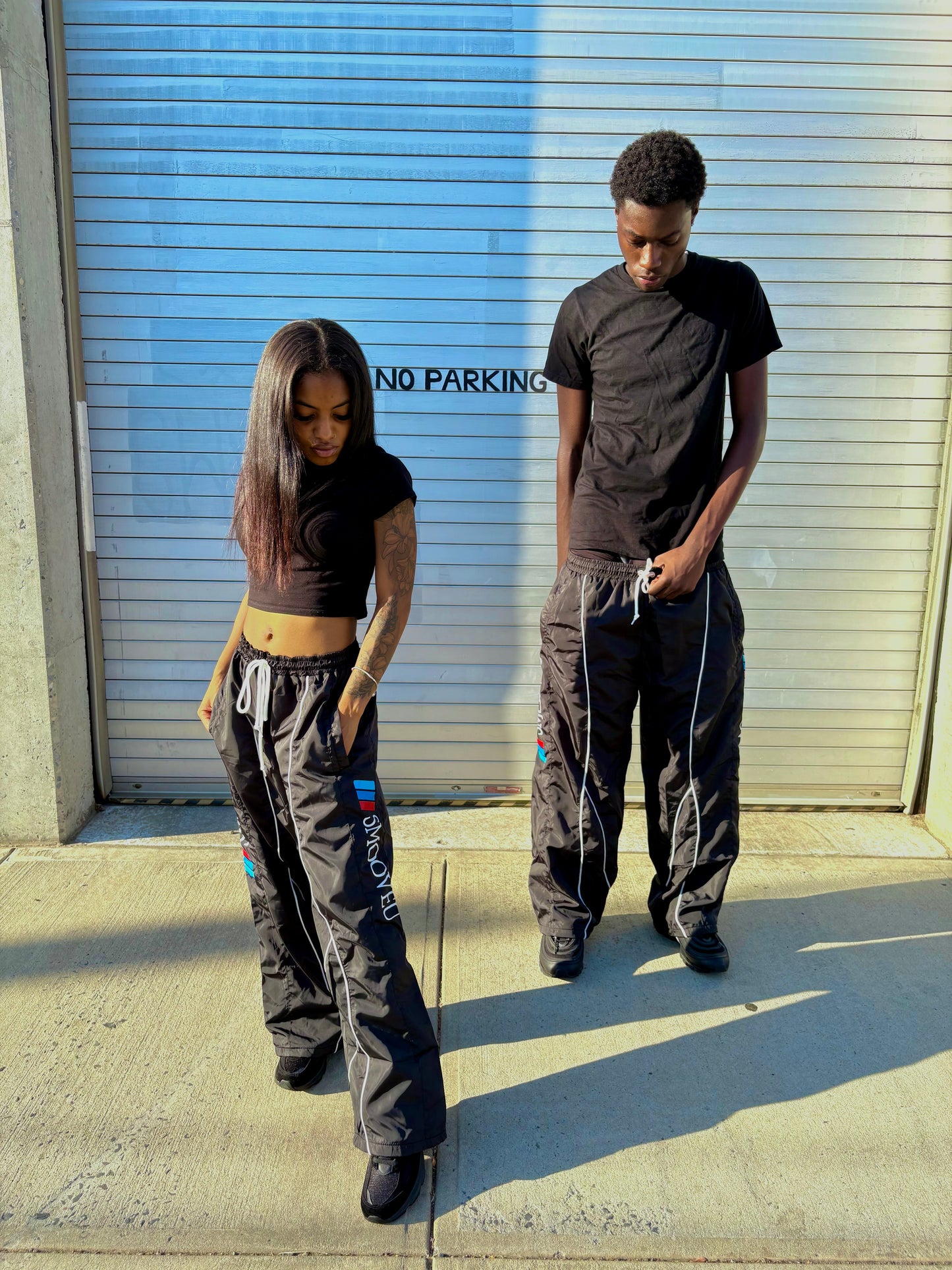 Black Ice Track Pants