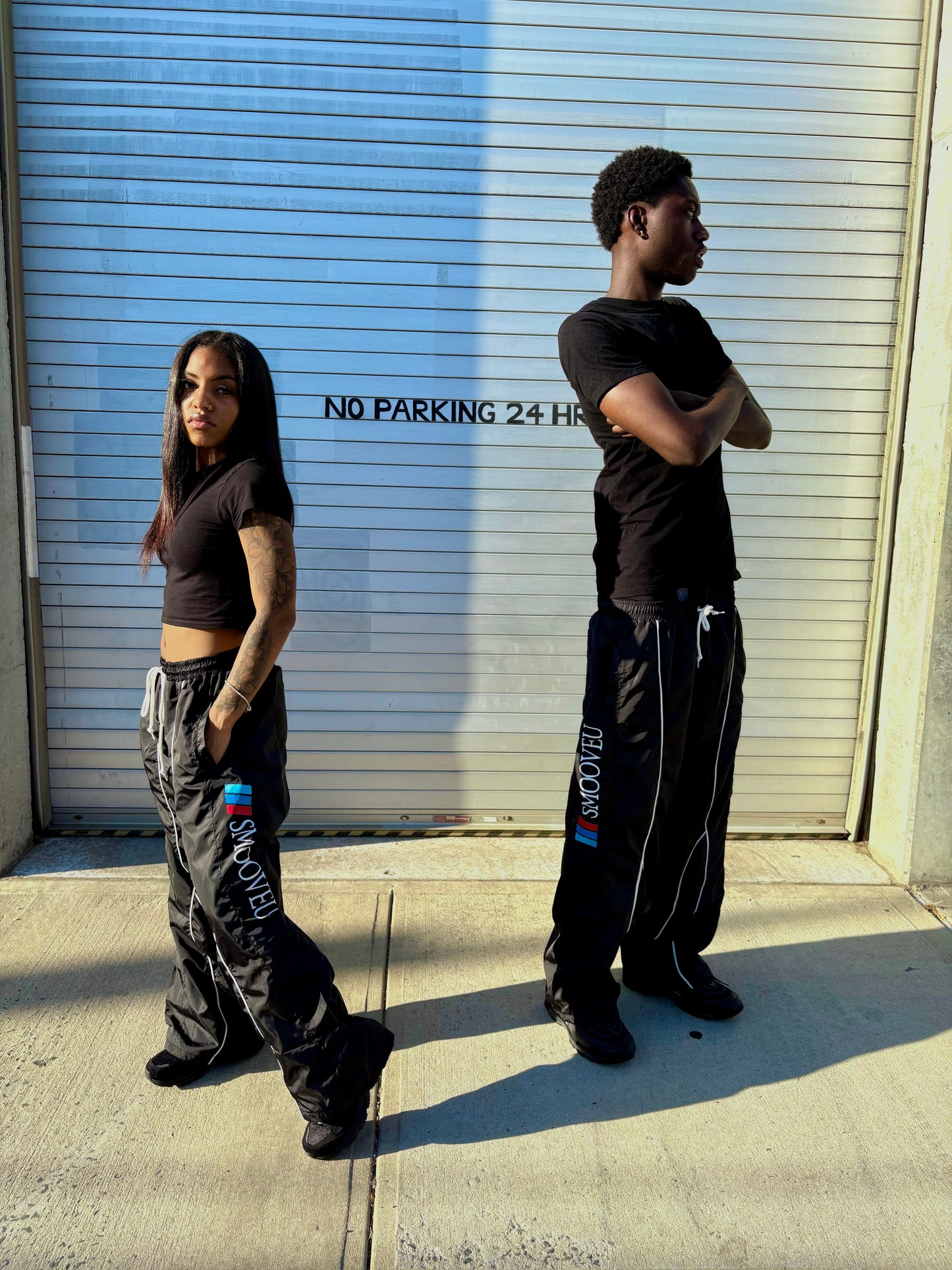 Black Ice Track Pants