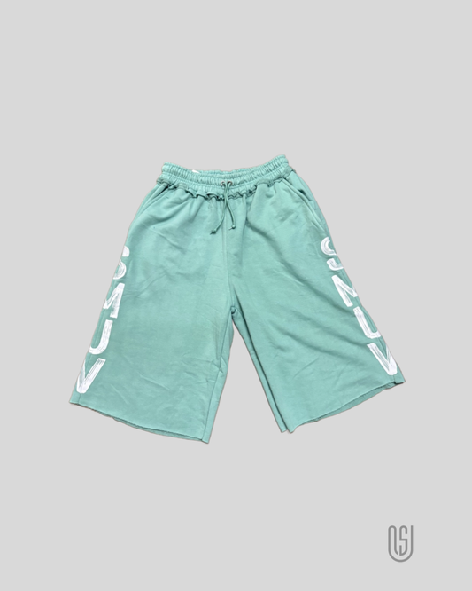 Mint green Sweat Shorts