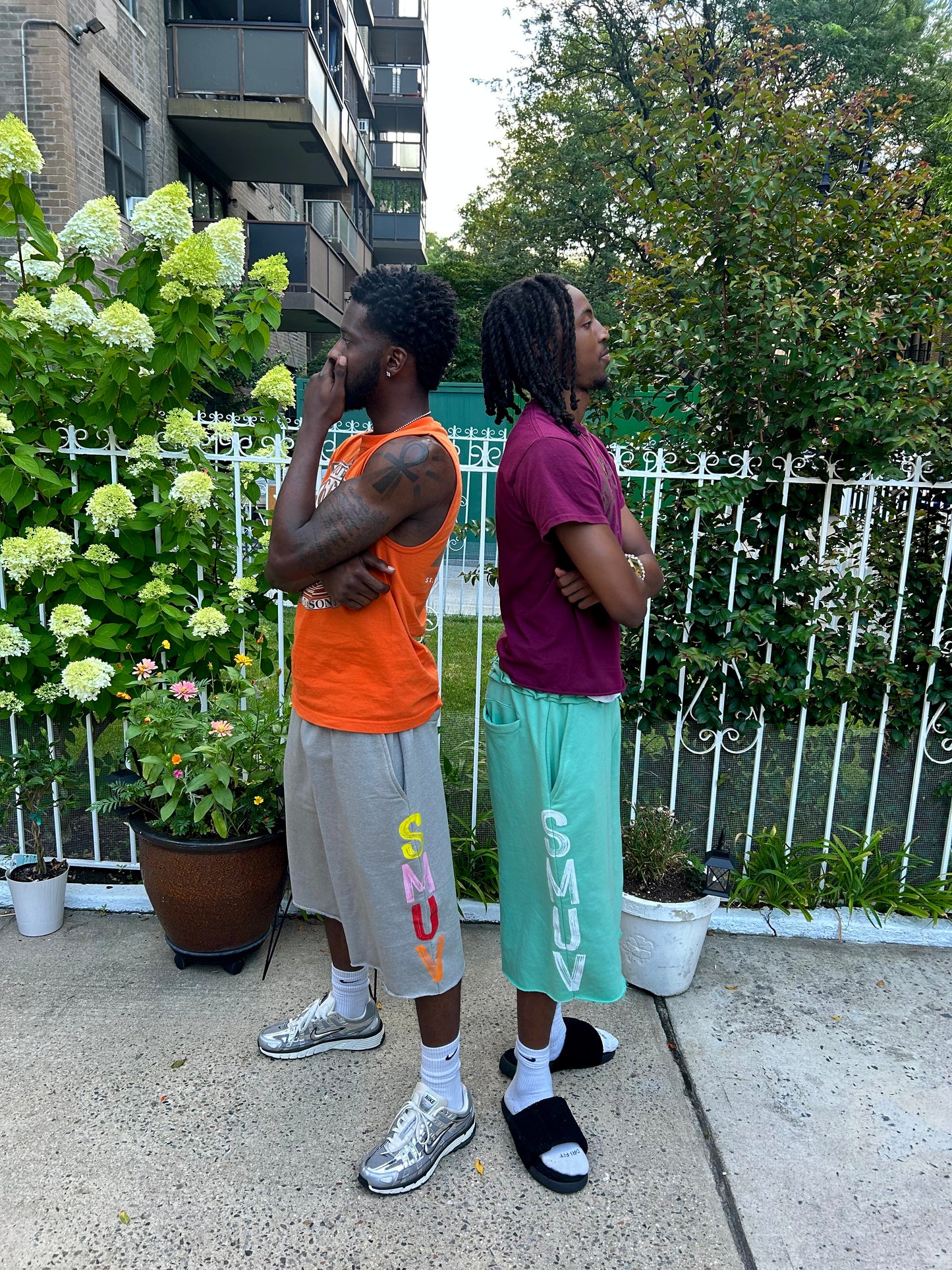 Smuv "Mint green" Sweat Shorts