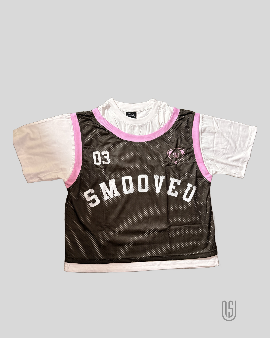 SMOOVE U JERSEY TEE - MOCHA ROSE