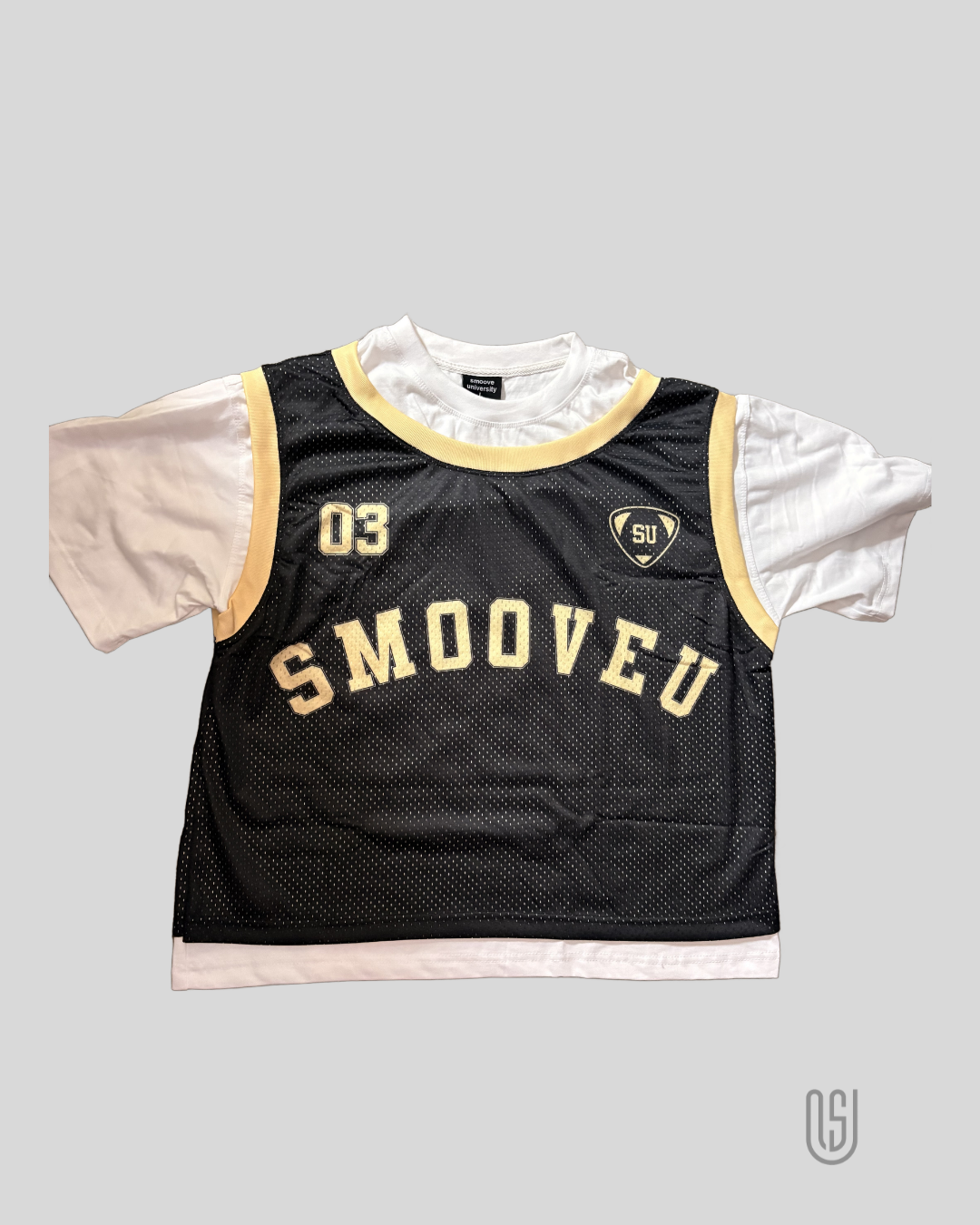 SMOOVE U JERSEY TEE - CREAM TEAM