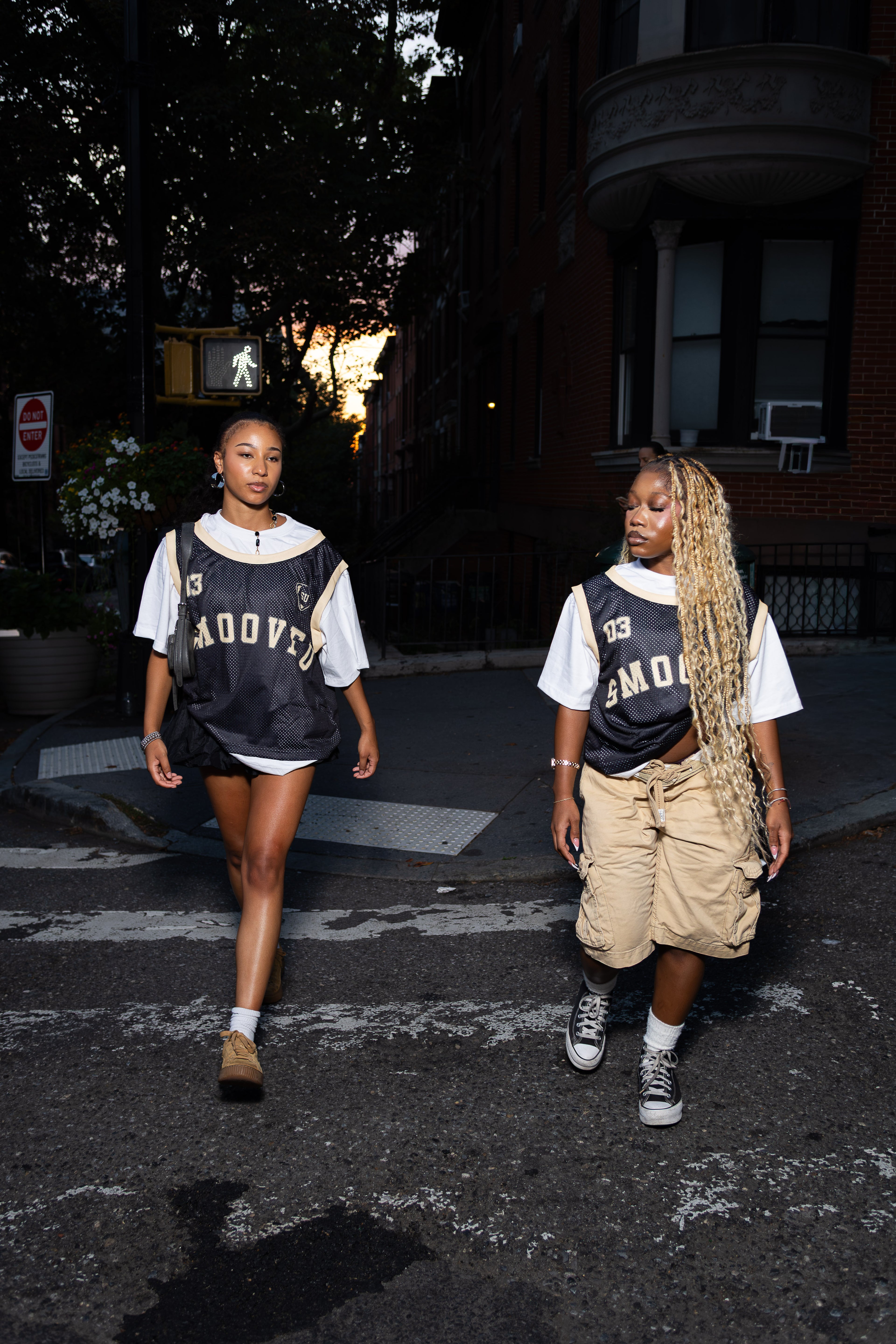 SMOOVE U JERSEY TEE - CREAM TEAM