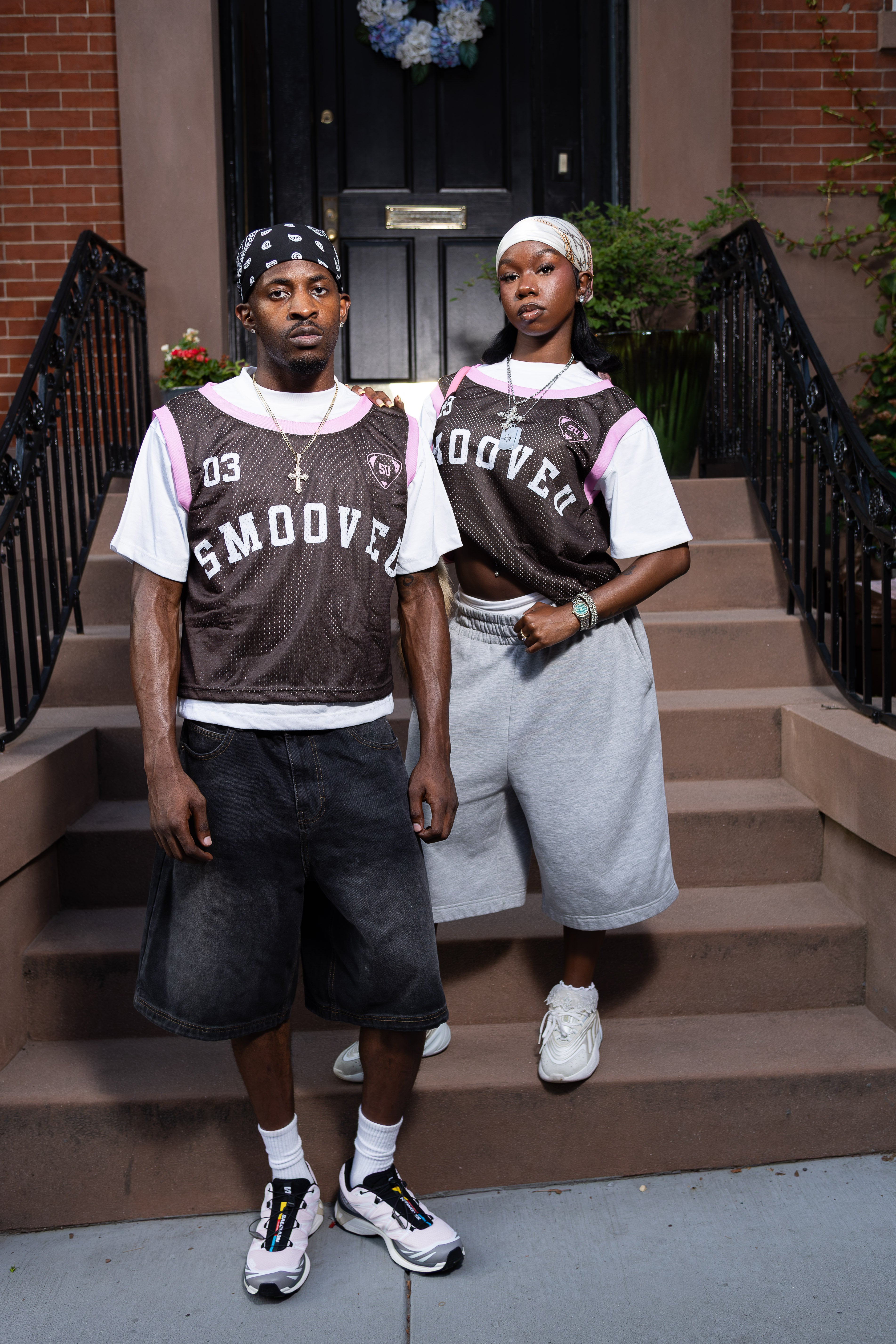 SMOOVE U JERSEY TEE - MOCHA ROSE