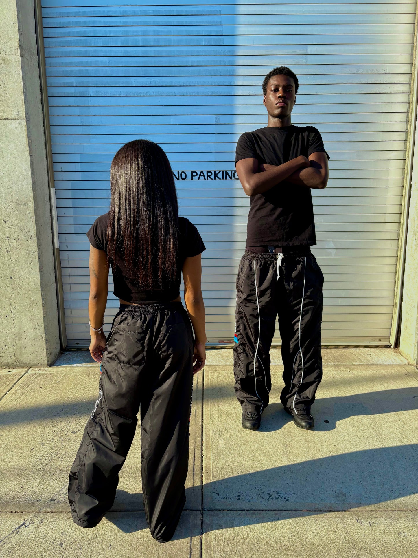 Black Ice Track Pants