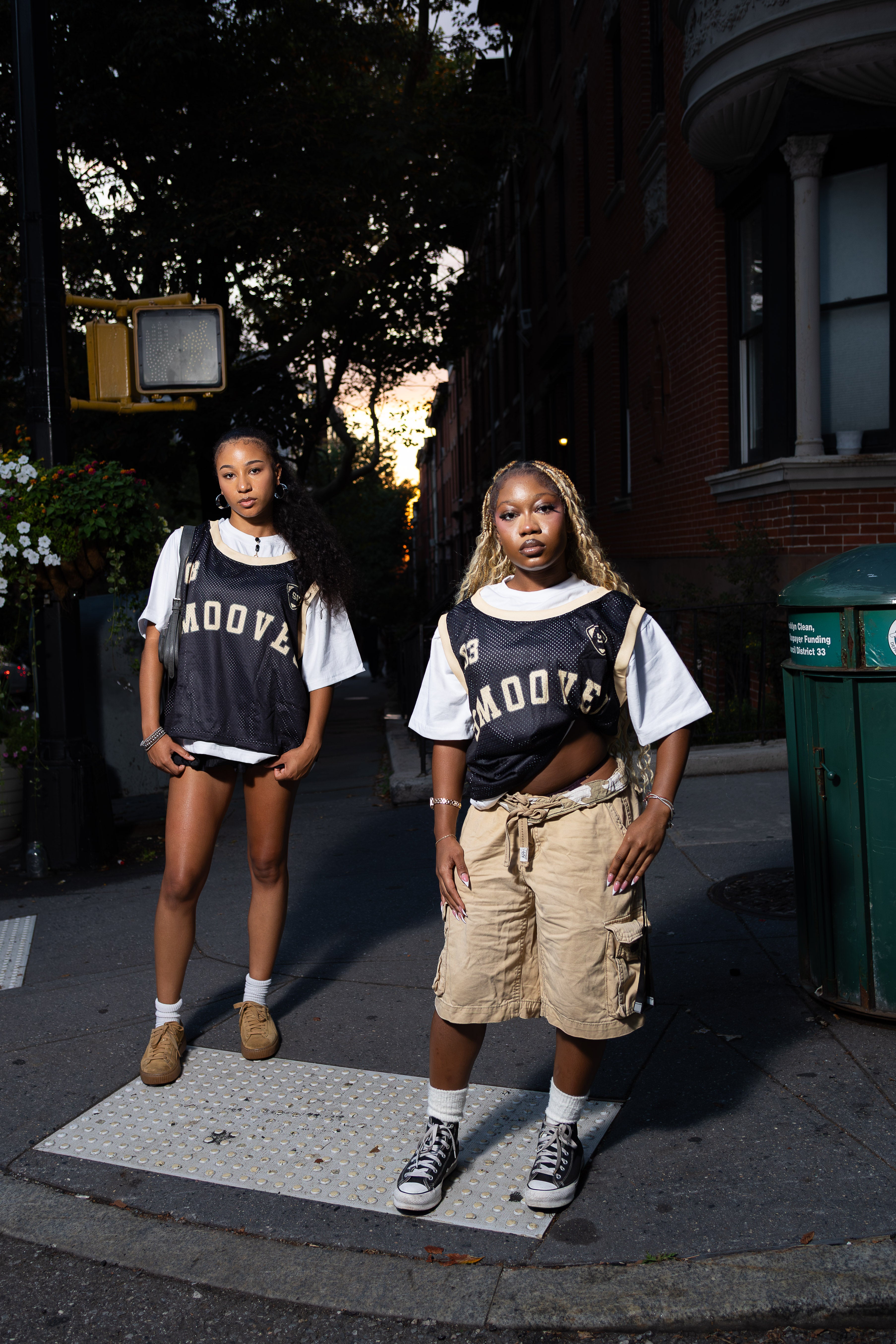 SMOOVE U JERSEY TEE - CREAM TEAM