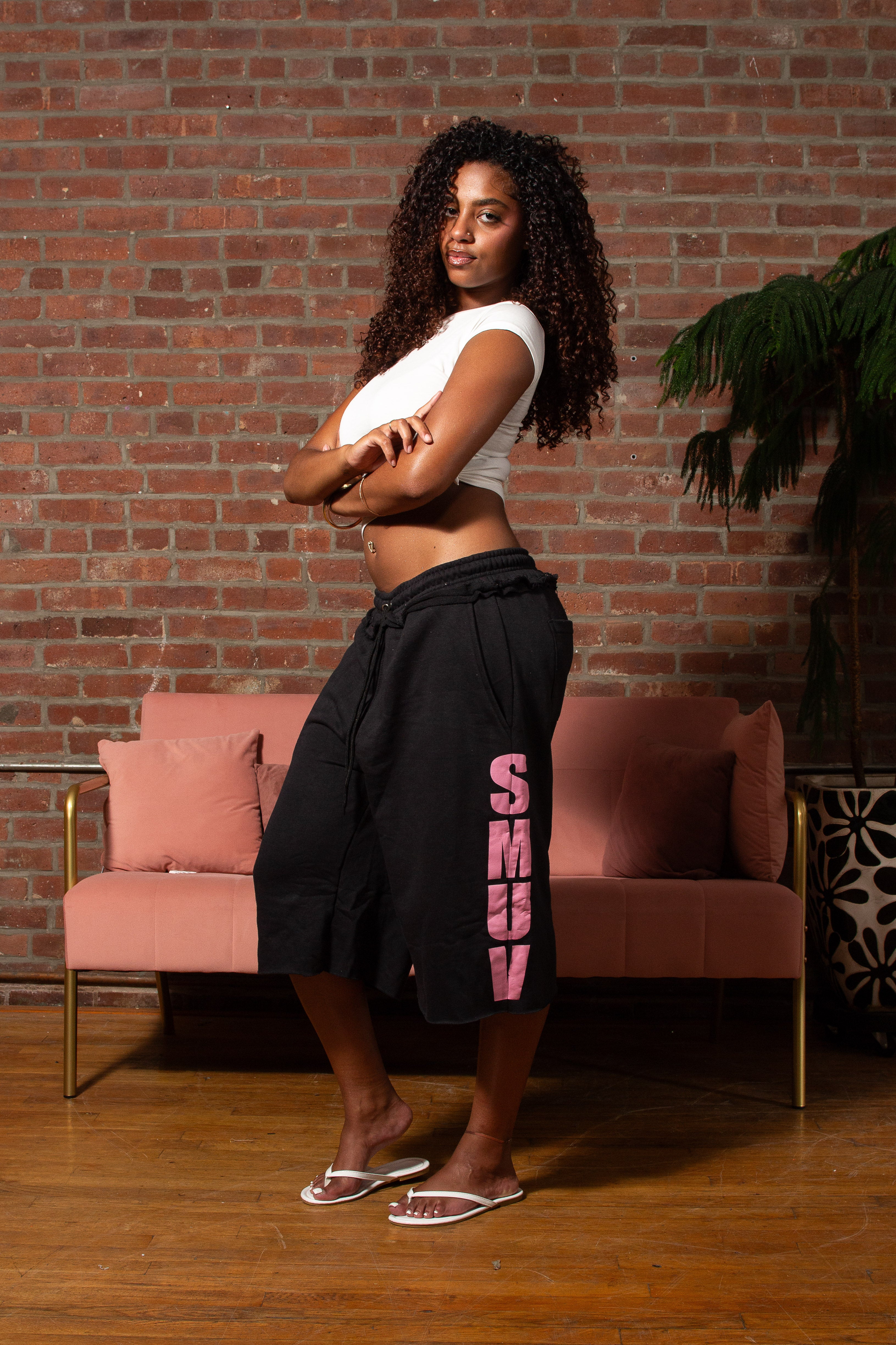 SMUV MIDNIGHT KISS SWEATSHORTS