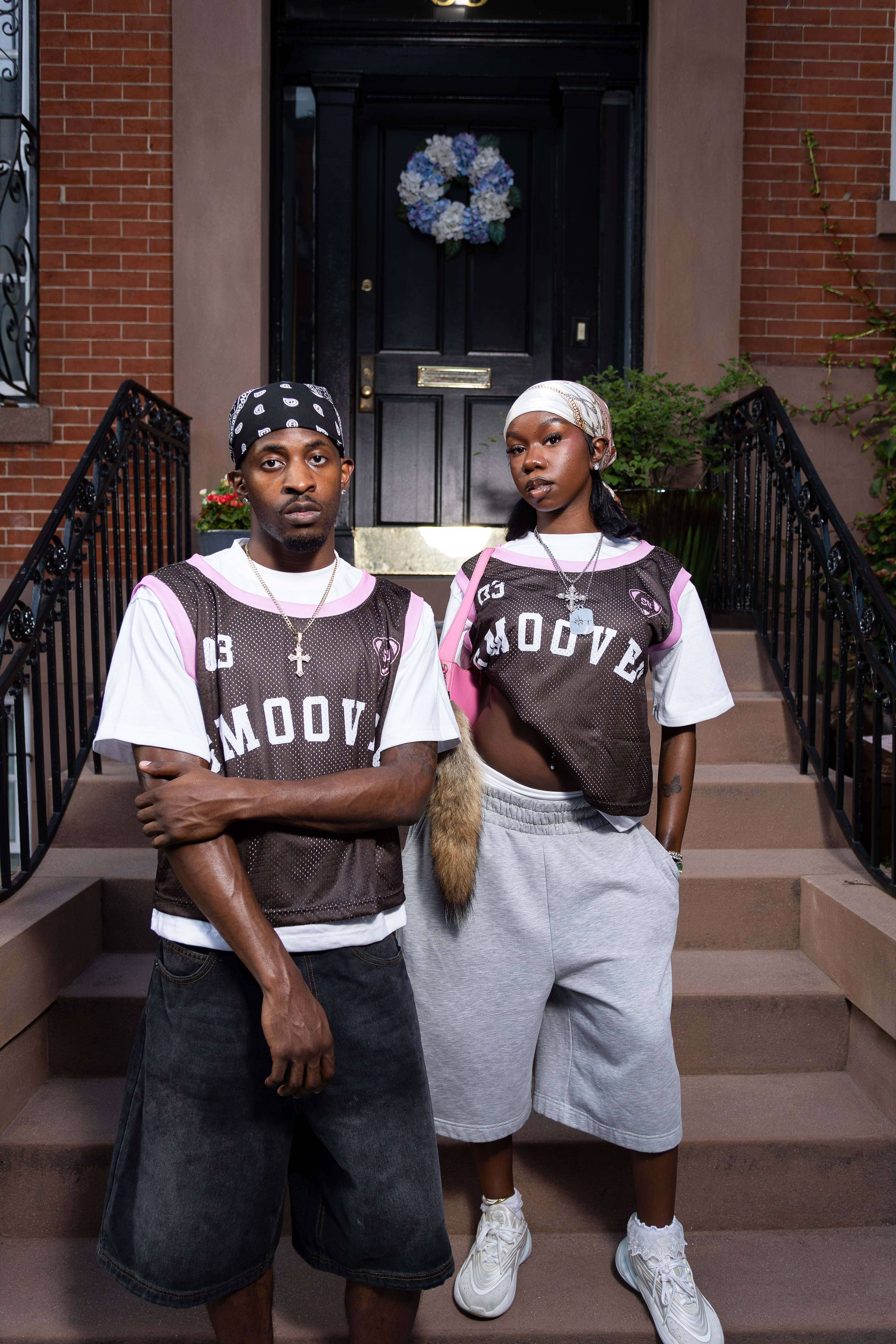 SMOOVE U JERSEY TEE - MOCHA ROSE