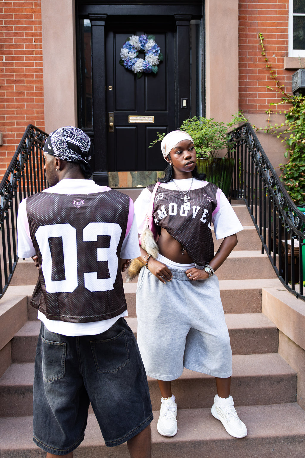 SMOOVE U JERSEY TEE - MOCHA ROSE