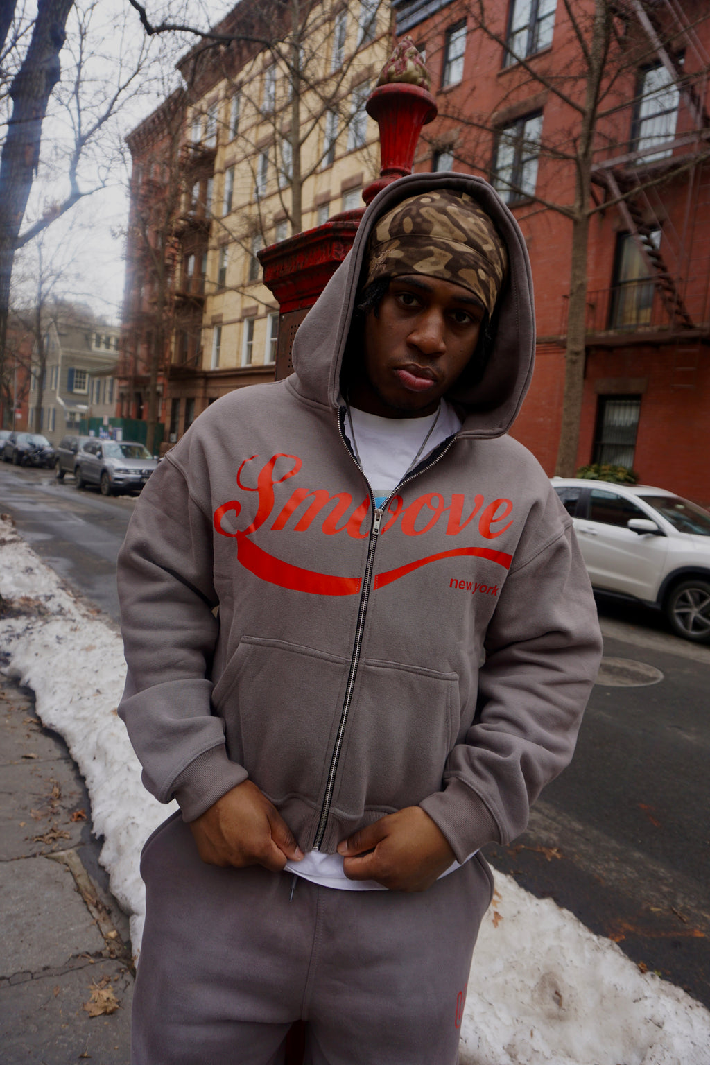 CKSMUV ZIP UP HOODIE