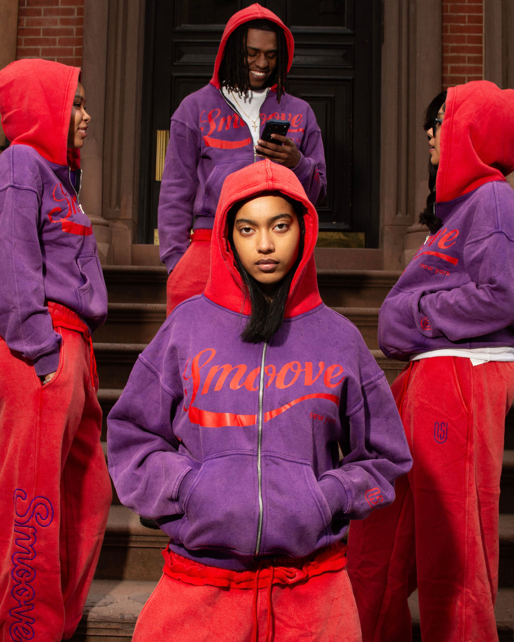 MCSMUV ZIP UP HOODIE