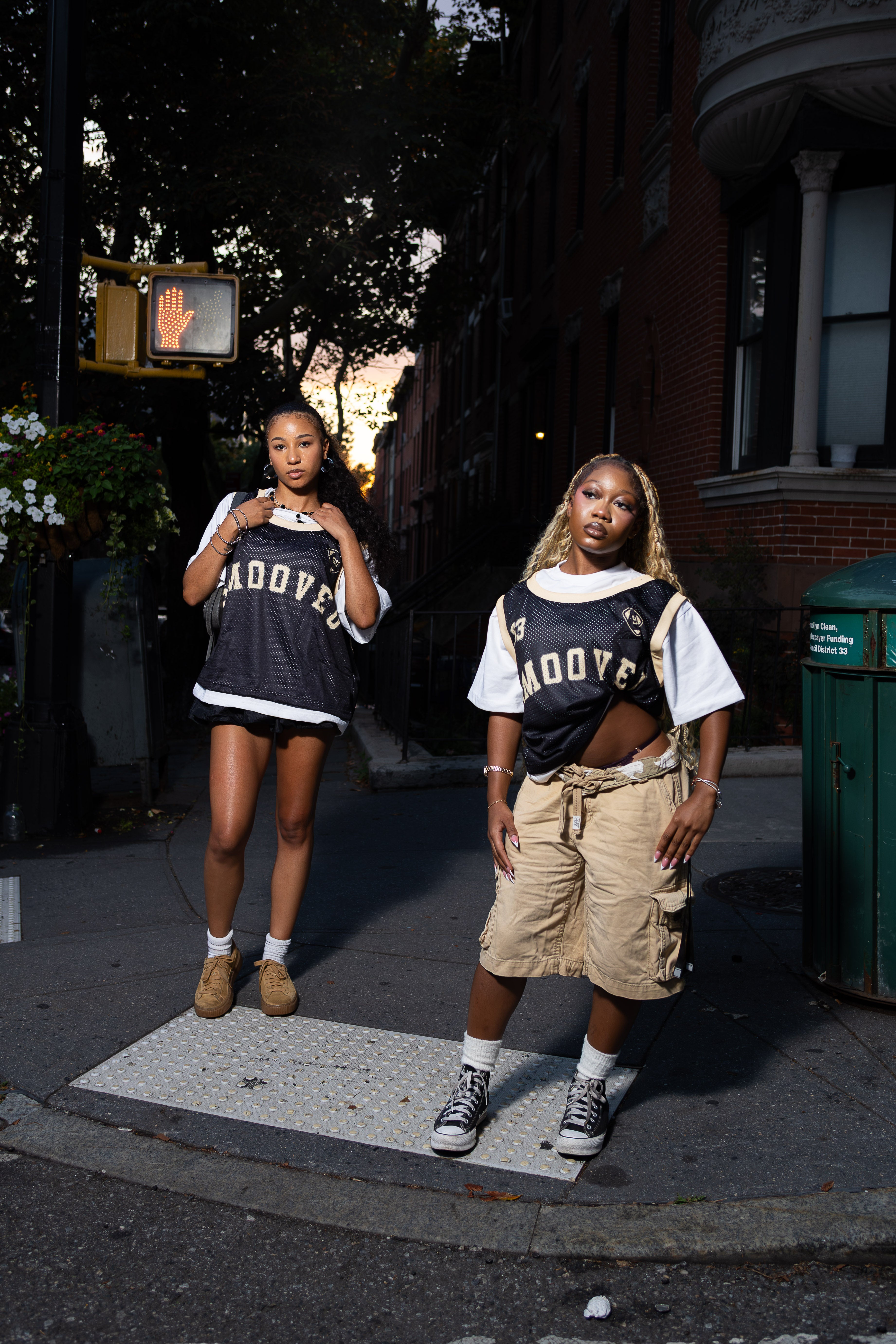 SMOOVE U JERSEY TEE - CREAM TEAM