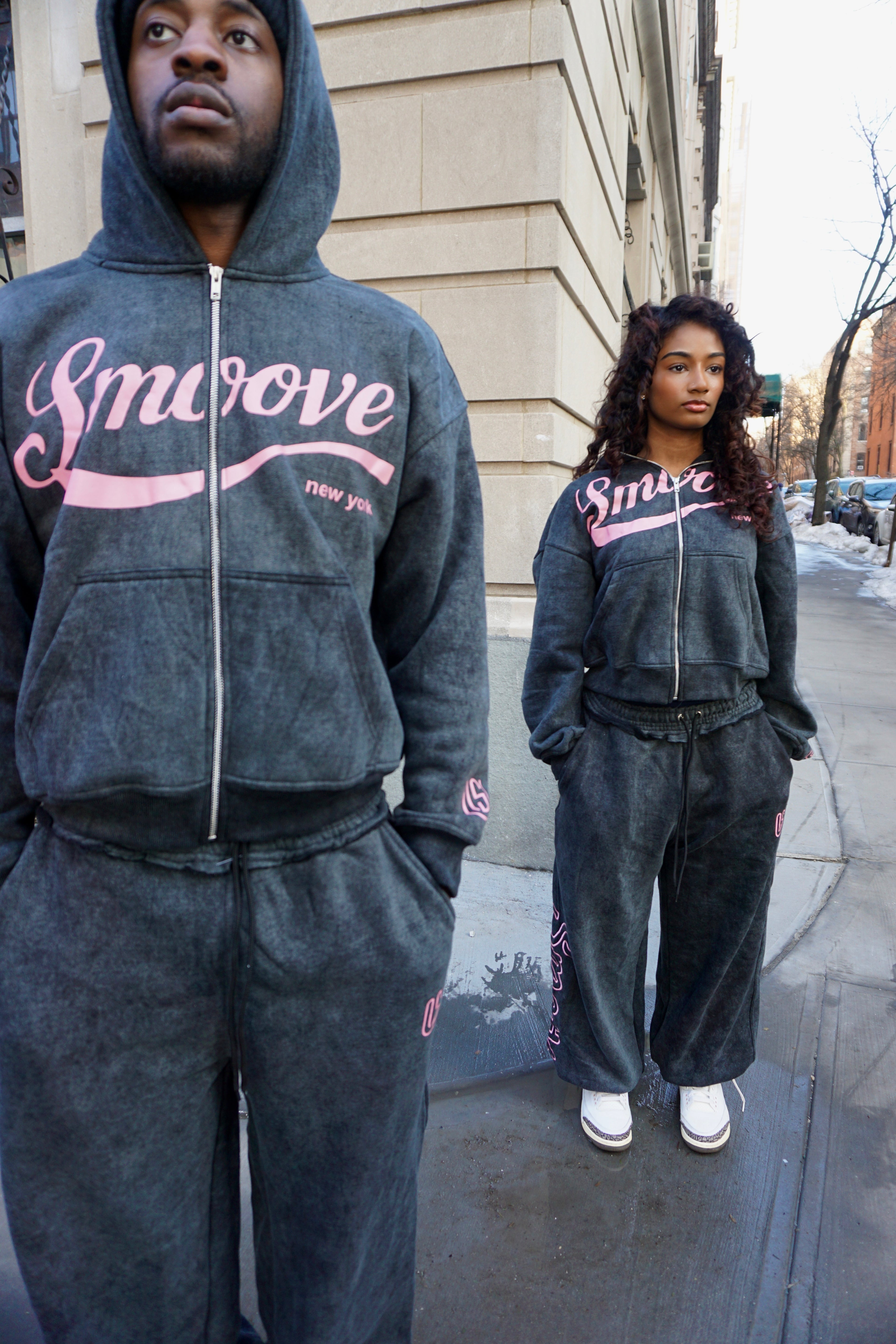 MKSMUV ZIP UP HOODIE