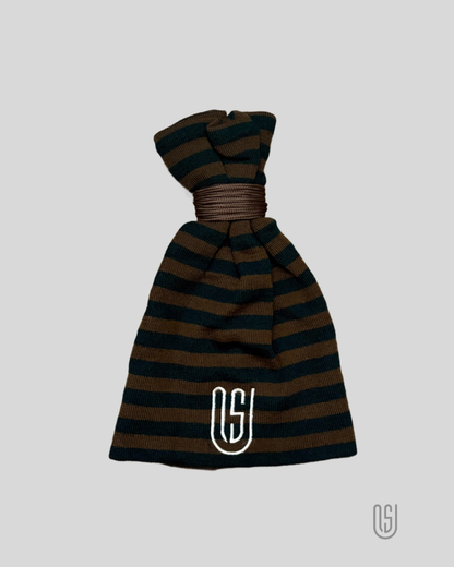 Beef and Broccoli Tie beanie (Knit)