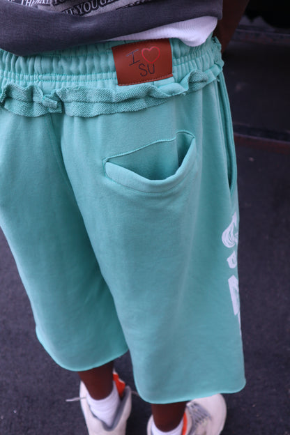 Smuv "Mint green" Sweat Shorts